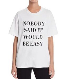 NWT Nobody Denim Easy Organic-Cotton Graphic Tee M